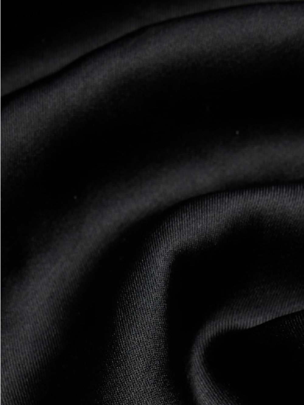 Aritzia Martini Black Silk Backless Self-Tie Halter Drape Top sz M NWT - Picture 8 of 11